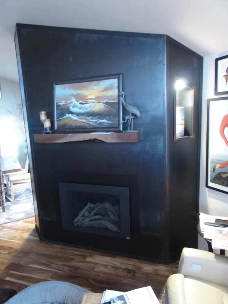 fireplace metal fabrication