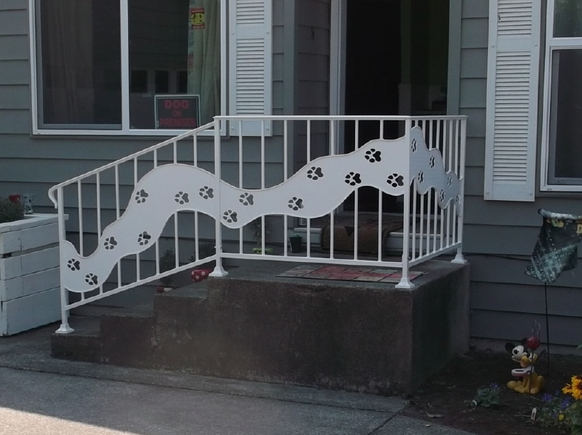 artistic railing fabrication