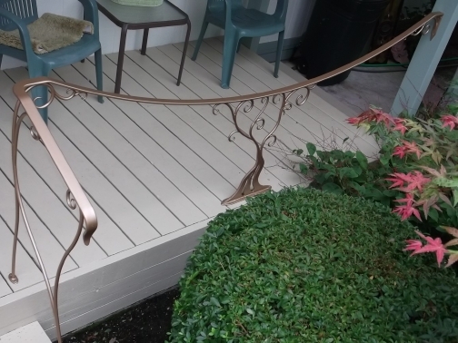 artistic railing metal fabrication