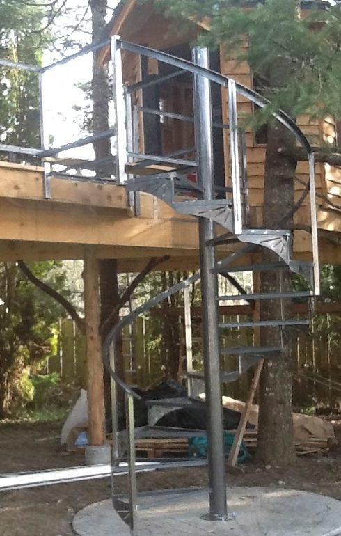 spiral stair metal fabrication