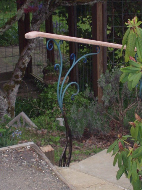 artistic railing metal fabrication