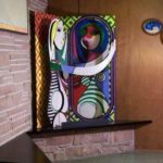 sculptural metal fabrication furniture