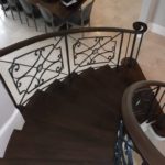 Curving Interior Railing