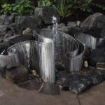 metal fabrication sculpture fountain