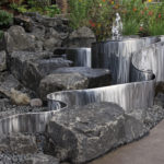 metal fabrication sculpture fountain