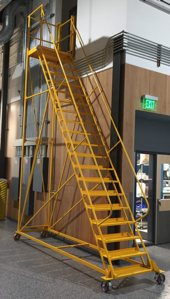 rolling ladder metal fabrication