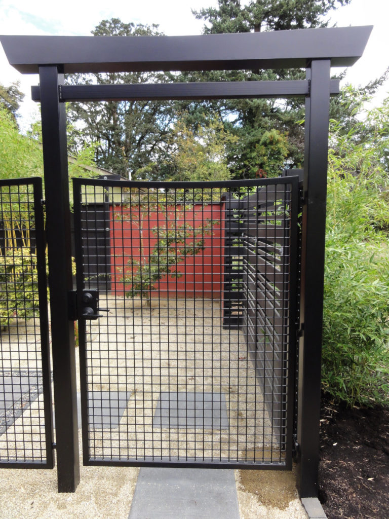 Tori Gate metal fabrication