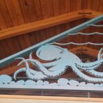 Custom Stair Railing on the Oregon Coast
