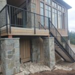Rexius Exterior Deck and Stair with railing