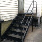 Heavy duty industrial stair